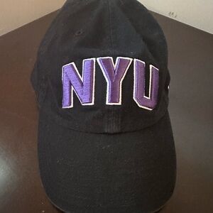 Black and Purple NYU Women's Cap